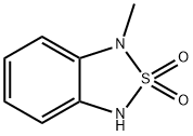 1-METHYL-1,3-DIHYDRO-BENZO[1,2,5]THIADIAZOLE 2,2-DIOXIDE Struktur