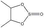 4,5-dimethyl-1,3,2-dioxathiolane 2-oxide  Struktur