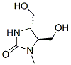 2-Imidazolidinone,4,5-bis(hydroxymethyl)-1-methyl-,(4S,5S)-(9CI) Struktur