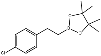 2-(4-Chlorophenyl)ethylboronic Struktur