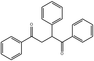 1,2,4-トリフェニルブタン-1,4-ジオン 化学構造式