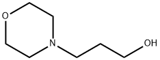3-(4-吗啉)-1-丙醇, 4441-30-9, 结构式