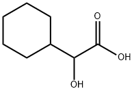 2-环己基-2-羟基乙酸 结构式