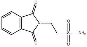 2-(1,3-二氧异喹啉-2-基)乙-1-磺胺, 4443-23-6, 结构式