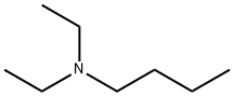 N,N-ジエチル-1-ブタンアミン 化学構造式