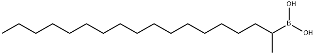 ジヒドロキシオクタデシルボラン 化学構造式