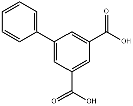 3,5-ビフェニルジカルボン酸 化学構造式