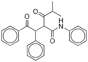 N,3-Diphenyl-2-(2-methyl-1-oxopropyl)4-oxo-N-benzenebutanamide _x000b_(Mixture of Diastereomers) Struktur