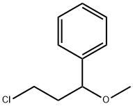 (3-chloro-1-methoxypropyl)benzene Structure
