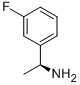 (S)-1-(3-フルオロフェニル)エチルアミン 化学構造式