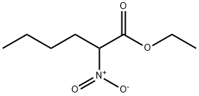 ethyl 2-nitrohexanoate Struktur