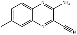 2-Quinoxalinecarbonitrile,3-amino-7-methyl-(9CI),444807-95-8,结构式