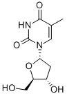 ALPHA-THYMIDINE Structure