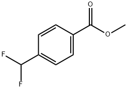 甲基 4-(二氟甲基)苯酸盐, 444915-76-8, 结构式
