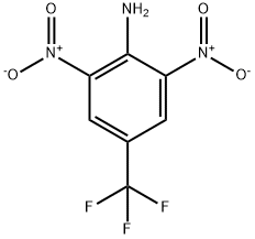 4-AMINO-3,5-DINITROBENZOTRIFLUORIDE Struktur