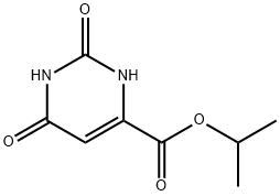 4-PyriMidinecarboxylic acid, 1,2,3,6-tetrahydro-2,6-dioxo-, 1-Methylethyl ester Structure