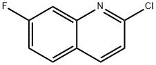 2-氯-7-氟喹啉, 445041-65-6, 结构式