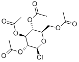 2,3,4,6-TETRA-O-ACETYL-BETA-D-GLUCOPYRANOSYL CHLORIDE Structure