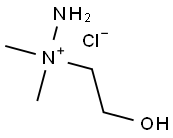 N-amino-N,N-dimethylaminoethanol 结构式