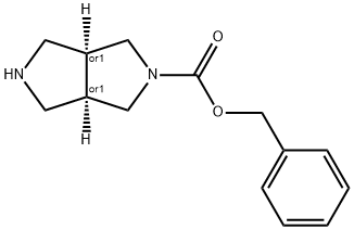 顺式-2-CBZ-六氢吡咯并[3,4-C]吡咯,445310-01-0,结构式