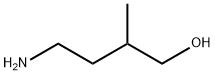 4-アミノ-2-メチル-1-ブタノール 化学構造式