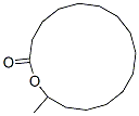 OXACYCLOHEXADECAN-2-ONE,16-ME Struktur