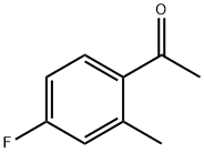 4'-Fluoro-2'-methyacetophenone Struktur