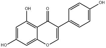 金雀异黄酮,446-72-0,结构式