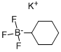 シクロヘキシルトリフルオロほう酸カリウム 化学構造式