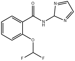 Benzamide, 2-(difluoromethoxy)-N-2H-imidazol-2-yl- (9CI) Structure