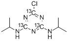 PROPAZINE (RING-13C3) Struktur