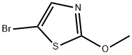 5-ブロモ-2-メトキシチアゾール 化学構造式