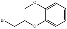 2-(2-ブロモエトキシ)-1-メトキシベンゼン 化学構造式