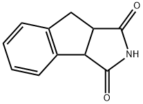 Indeno[1,2-c]pyrrole-1,3(2H,3aH)-dione,  8,8a-dihydro- Struktur