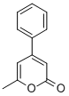 6-METHYL-4-PHENYL-PYRAN-2-ONE Struktur