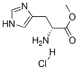 D -组氨酸甲酯二盐酸盐,4467-54-3,结构式