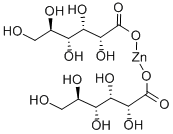 グルコン酸亜鉛(ＩＩ)水和物 化学構造式