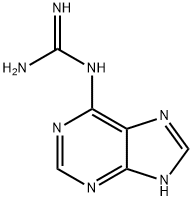 Guanidine,  1H-purin-6-yl-  (9CI) 结构式