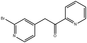 2-(2-BROMO-PYRIDIN-4-YL)-1-PYRIDIN-2-YL-ETHANONE