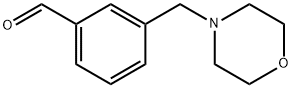 3-(吗啉甲基)苯甲醛,446866-83-7,结构式