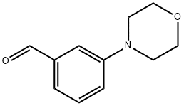 3-Morpholinobenzaldehyde Struktur