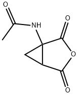 Acetamide, N-(2,4-dioxo-3-oxabicyclo[3.1.0]hex-1-yl)- (9CI) Structure