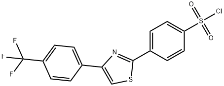 446883-84-7 4-[4-[4-(三氟甲基)苯基]-2-噻唑]-磺酰氯