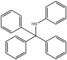 N-(トリフェニルメチル)アニリン 化学構造式