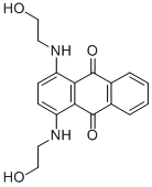 1,4-bis[(2-hydroxyethyl)amino]anthraquinone Structure