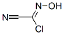 2-Chloro-2-hydroxyiminoacetonitrile Struktur