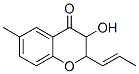 4H-1-Benzopyran-4-one, 2,3-dihydro-3-hydroxy-6-methyl-2-(1-propenyl)- (9CI)|