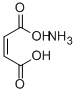 顺丁烯二酸氢铵 结构式