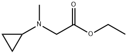 Glycine, N-cyclopropyl-N-methyl-, ethyl ester (9CI) Structure