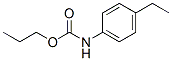 Carbamic acid, (4-ethylphenyl)-, propyl ester (9CI) 结构式